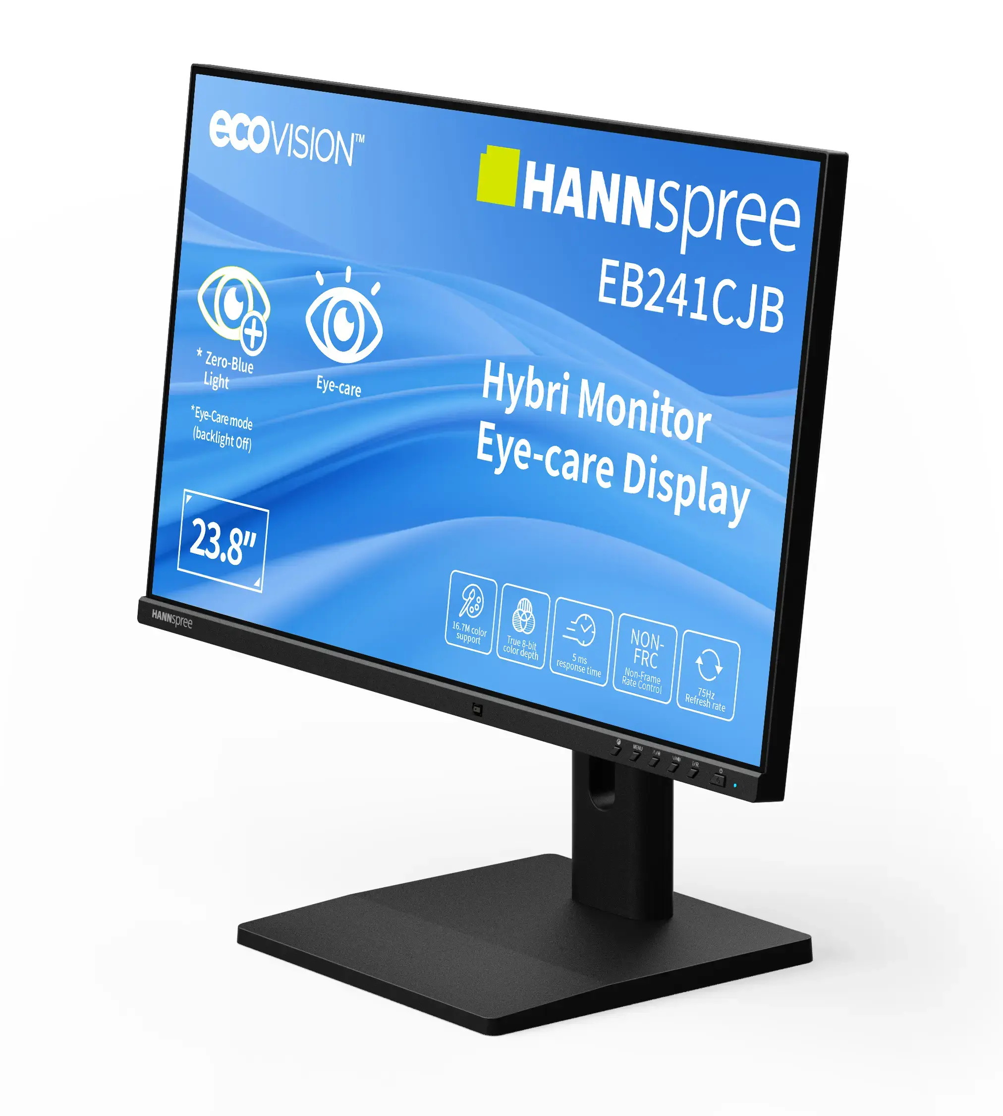 Монитор Hybri Hanspree EB241CJB - 24"inch ecoVision TN, FHD(1920x1080), 75Hz, USB-C 3