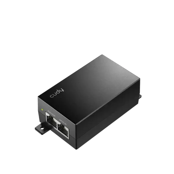 PoE адаптер Cudy POE48-18W, Gigabit PoE+/PoE, 18W, 2 x 10/100/1000Mbps 1