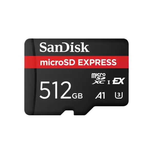SanDisk Карта памет microSDXC Express Card 512Gb UHS-I , UHS-II 1