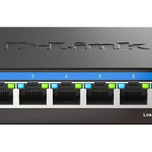 Суич D-Link DMS-108/E, 8 портов 2.5G Multi-Gigabit 1