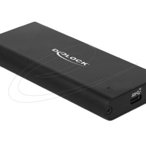Външно чекмедже Delock за M.2 NVMe PCIe SSD със SuperSpeed USB 10 Gbps (USB 3.1 Gen 2) USB Type-C женски 1