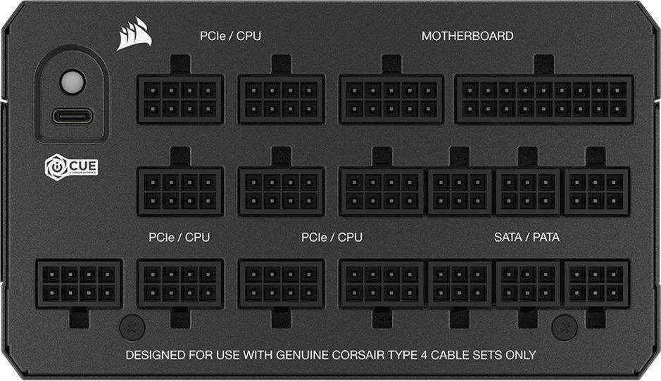 Захранващ блок Corsair HX1200i 1200W 80+ Platinum ATX 3.1, Fully Modular 5
