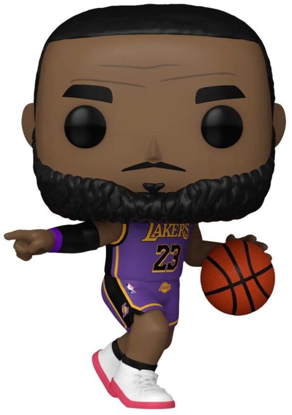 Фигурка Funko Pop! Basketball: NBA Los Angeles Lakers - LeBron James #172 1