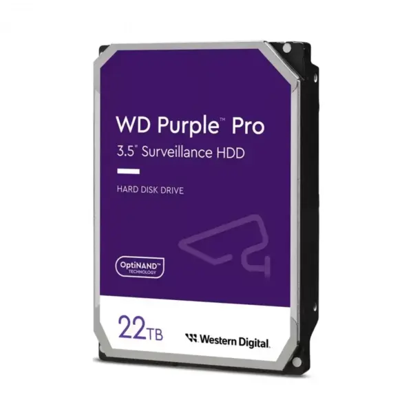 Хард диск Western Digital Purple Pro Surveillance 22 TB - WD221PURP 1