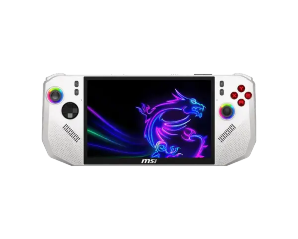 Игрова конзола MSI CLAW A8 BZ2EM-057GR - 8" IPS FHD+(1920x1200) 120Hz VRR, 24GB LPDDR5x, 1TB SSD, Windows 11 Home - Polar Tempest 1