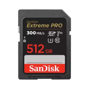 SanDisk Карта памет Extreme Pro SDXC 512GB, 300MB/s, V90 UHS-II 1