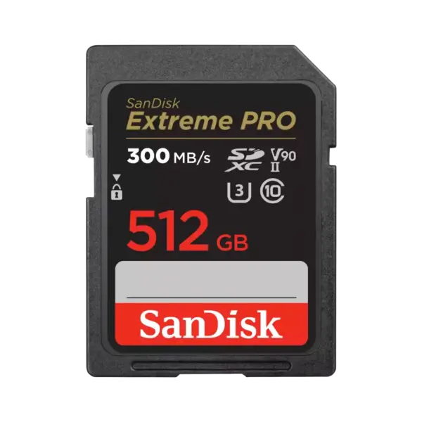 SanDisk Карта памет Extreme Pro SDXC 512GB, 300MB/s, V90 UHS-II 1