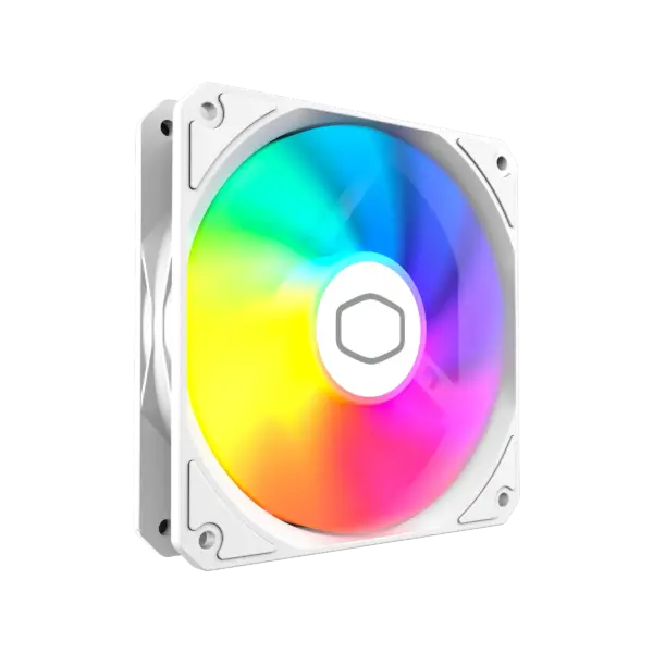 Вентилатор Cooler Master MasterFan MF120 Lite ARGB - Бял 1