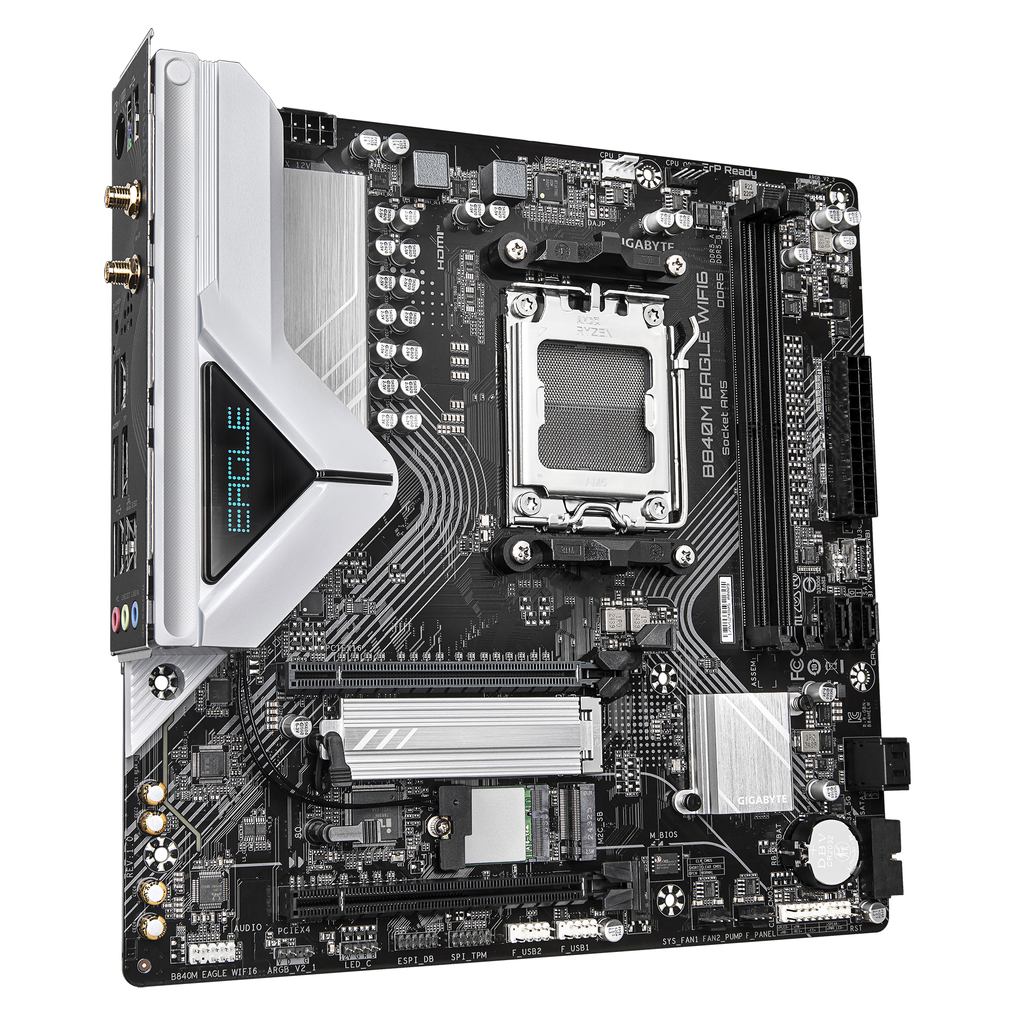 Дънна платка GIGABYTE B840M EAGLE WIFI6 socket AM5 2