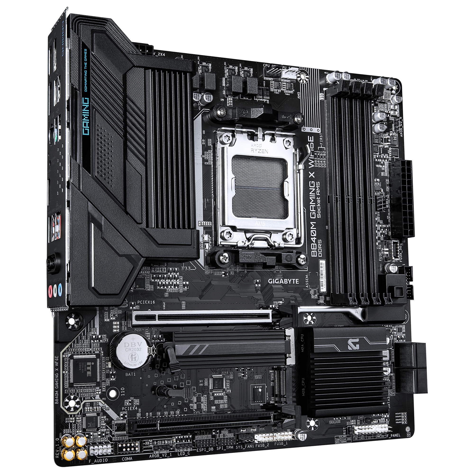 Дънна платка GIGABYTE B840M GAMING X WIFI 6E socket AM5 2