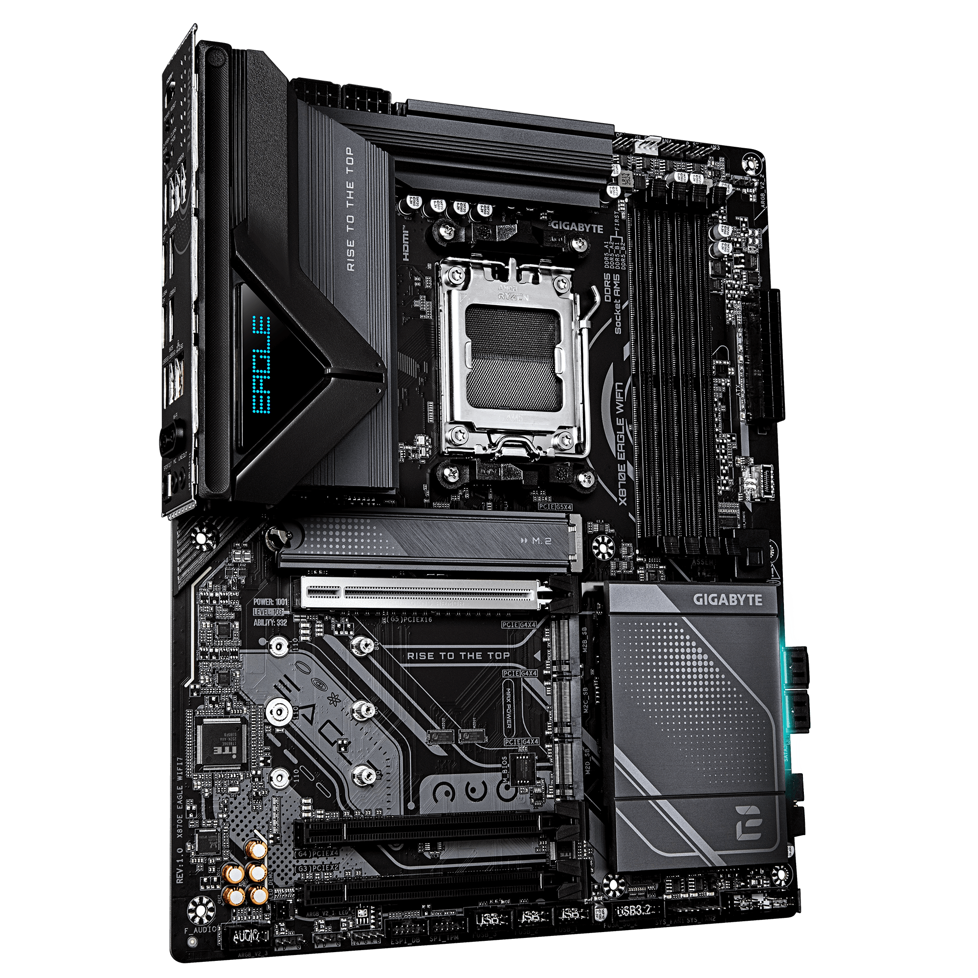 Дънна платка GIGABYTE X870E EAGLE WIFI7, Socket AM5 2