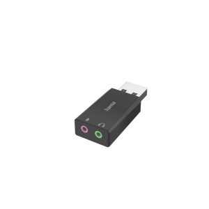 HAMA Външна звукова карта USB-А, 2 x 3.5 mm аудио жак, стерео 1