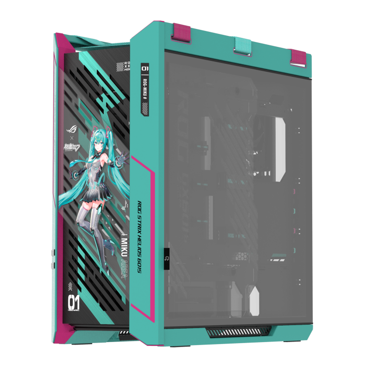 Кутия ASUS ROG Strix Helios II Hatsune Miku Edition E-ATX Mid-Tower 4