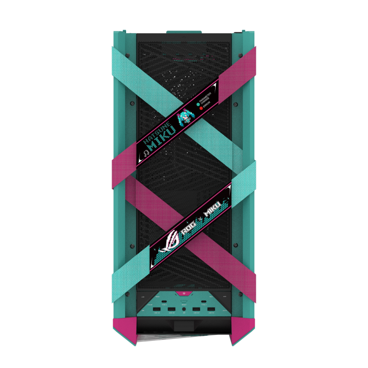 Кутия ASUS ROG Strix Helios II Hatsune Miku Edition E-ATX Mid-Tower 7
