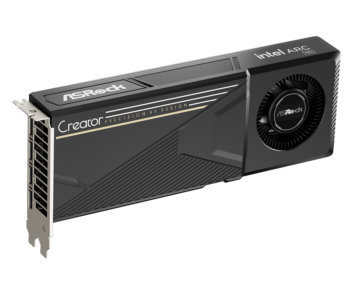 Видеокарта ASRock Intel ARC Pro B70 Creator 32GB 3