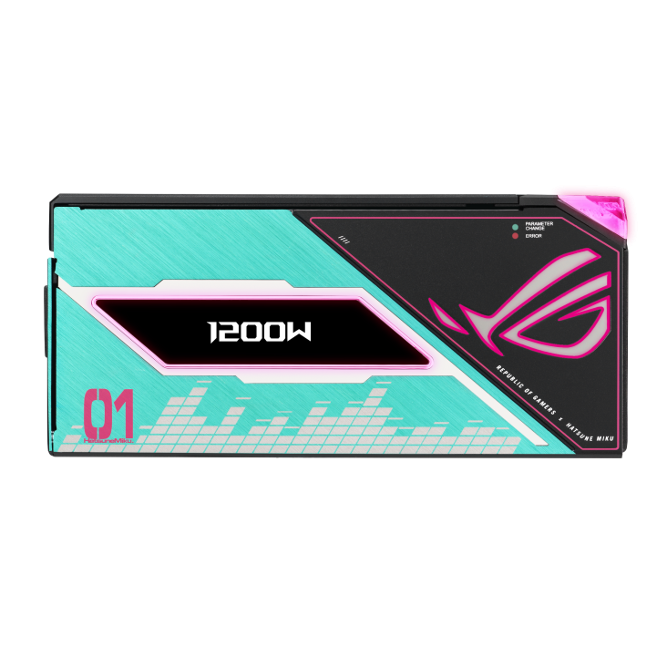 Захранващ блок ASUS ROG Thor 1200W Platinum III Hatsune Miku Edition 3